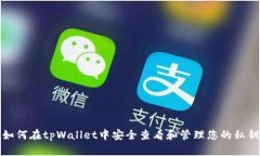 如何在tpWallet中安全查看和管理您的私