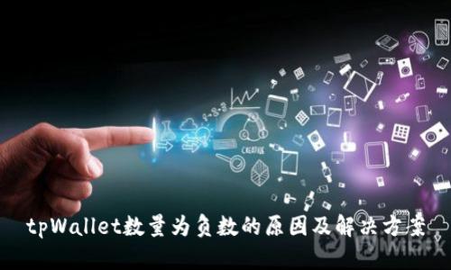 tpWallet数量为负数的原因及解决方案